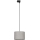 Luster na sajli za 3-fazni šinski sistem TRACER 1xE27/15W/230V prečnik 30 cm crna/siva