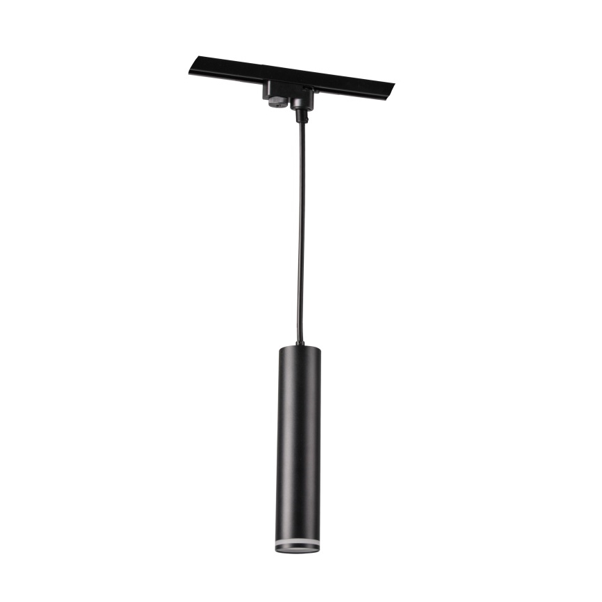 Luster na sajli za šinski sistem PARIS 1xGU10/10W/230V crna