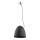 Luster na sajli ZETES 1xE27/15W/230V crna