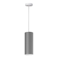 Luster na sajli ZIK 1xE27/40W/230V siv