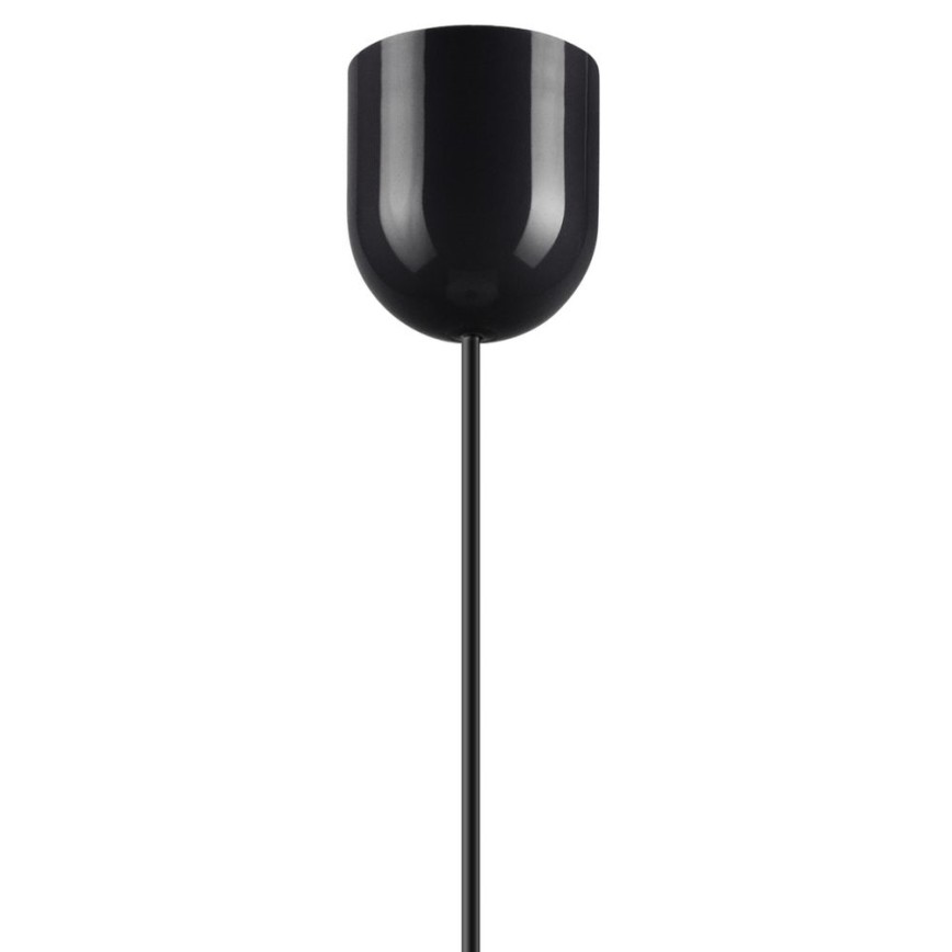Luster na sajli ZOYA 1xE27/60W/230V crna