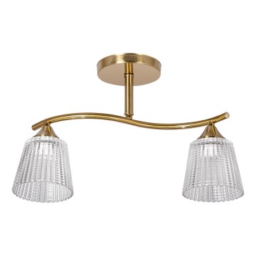 Luster na šipci 2xE14/60W/230V zlatna