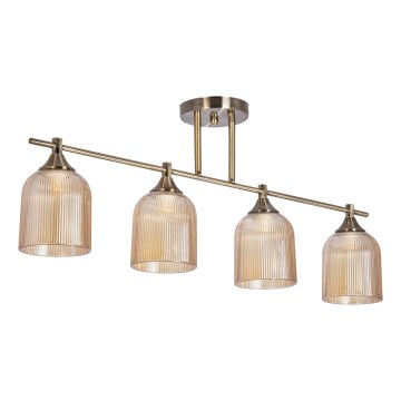 Luster na šipci 4xE14/60W/230V mesing