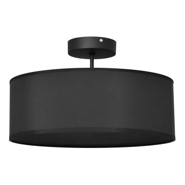 Luster na šipci ALBA 3xE27/15W/230V crna