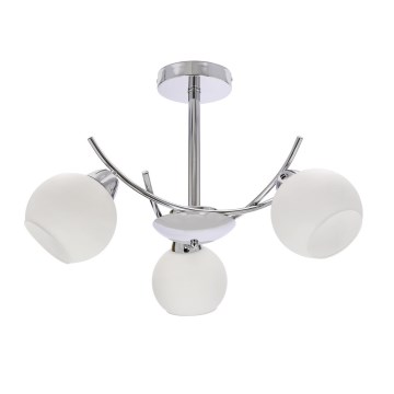 Luster na šipci AMOS 3xE27/40W/230V sjajni hrom