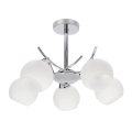Luster na šipci AMOS 5xE27/40W/230V sjajni hrom