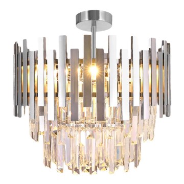 Luster na šipci ASPEN 6xE14/40W/230V matni hrom