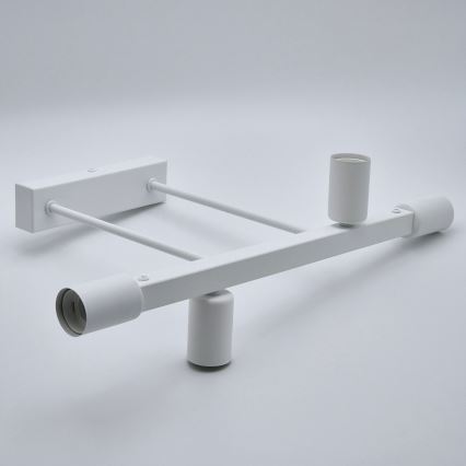 Luster na šipci ASTRID 4xE27/60W/230V bela