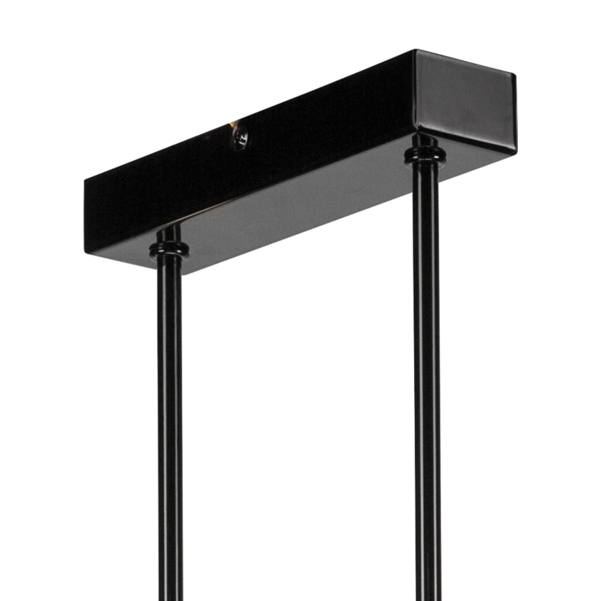 Luster na šipci ASTRID 4xE27/60W/230V crna