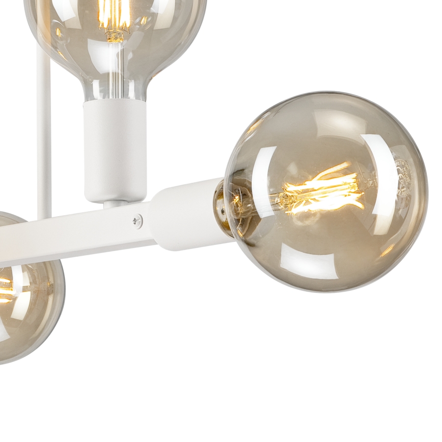 Luster na šipci ASTRID 6xE27/60W/230V beli