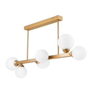 Luster na šipci ASTRO 6xG9/5W/230V zlatni