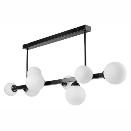 Luster na šipci ASTRO 8xG9/5W/230V crni