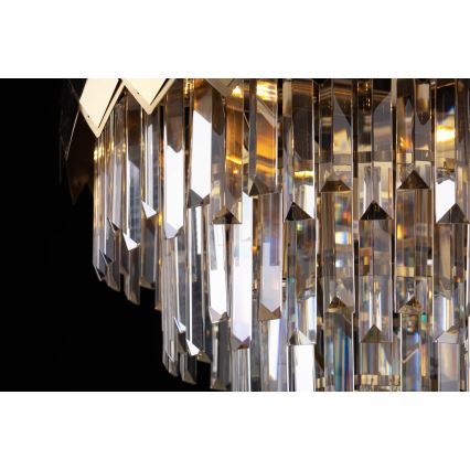 Luster na šipci CARISMA 9xE14/40W/230V zlatna