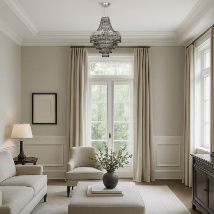 Luster na šipci CORAL 3xE14/40W/230V prečnik 36 cm
