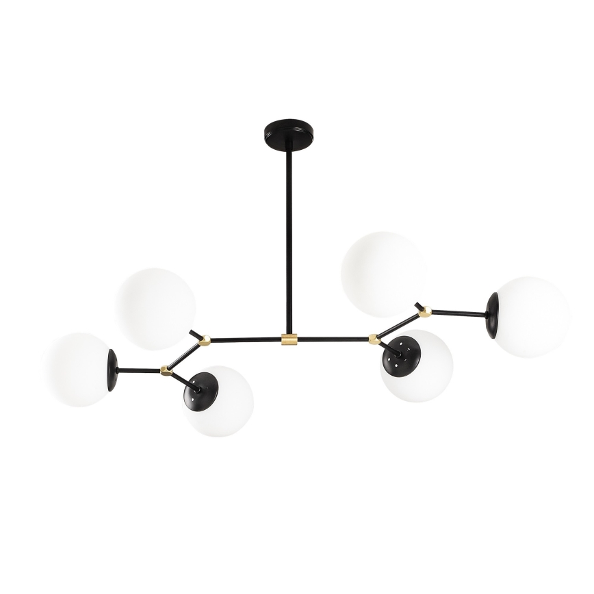Luster na šipci DAMAR 6xE27/40W/230V