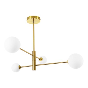 Luster na šipci DORADO 4xG9/40W/230V zlatni