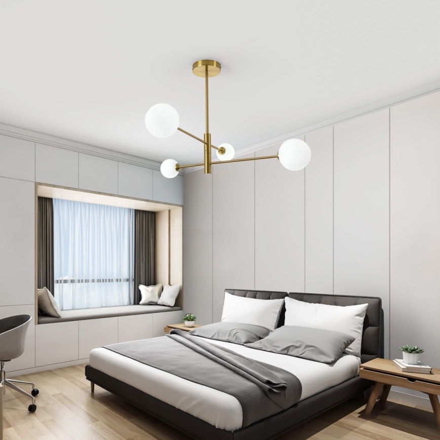 Luster na šipci DORADO 4xG9/40W/230V zlatni