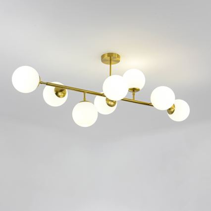 Luster na šipci DORADO 8xE14/40W/230V zlatni
