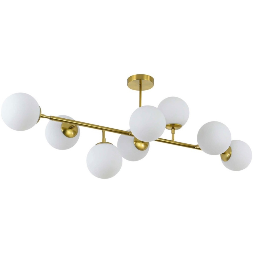 Luster na šipci DORADO 8xE14/40W/230V zlatni