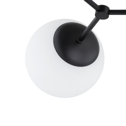 Luster na šipci FOTON 4xE14/10W/230V crna