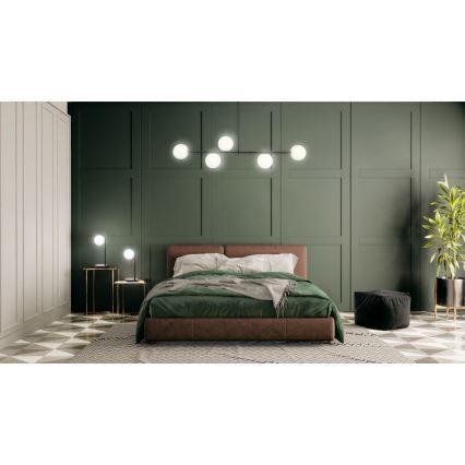 Luster na šipci GAMA 5xG9/12W/230V crna