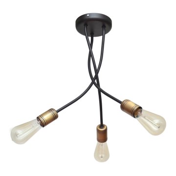 Luster na šipci HARVARD 3xE27/15W/230V