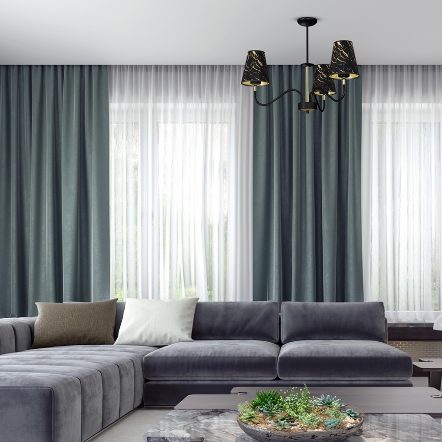 Luster na šipci HERMES 3xE27/60W/230V