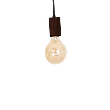 Luster na šipci JACK 3xE27/40W/230V braon drvo