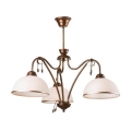 Luster na šipci LUIZA 3xE27/60W/230V