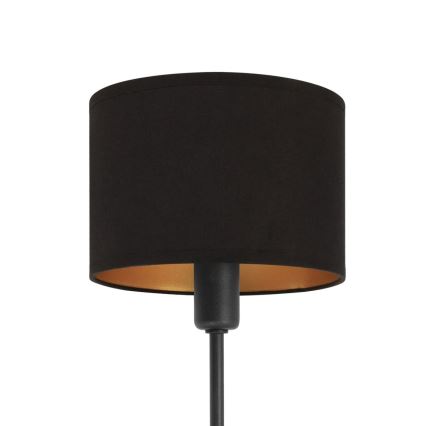Luster na šipci MADELA 5xE14/40W/230V crna