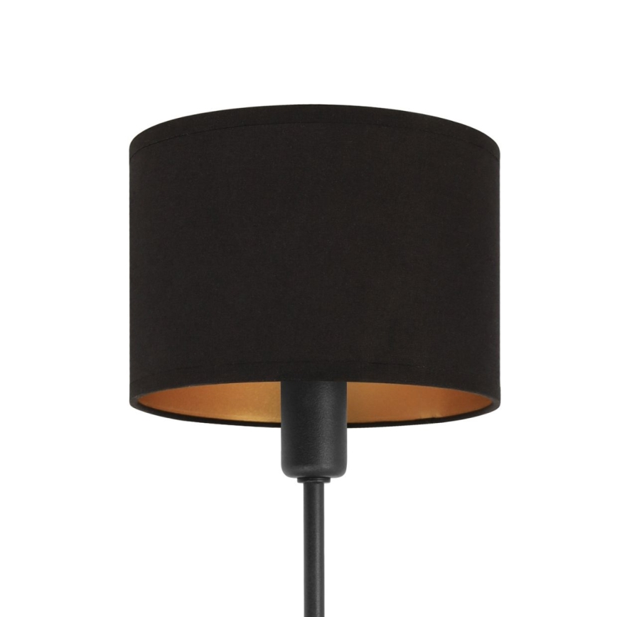 Luster na šipci MADELA 5xE14/40W/230V crna
