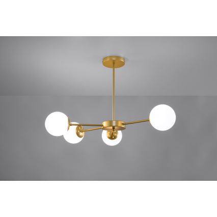 Luster na šipci MATI 4xG9/20W/230V zlatni