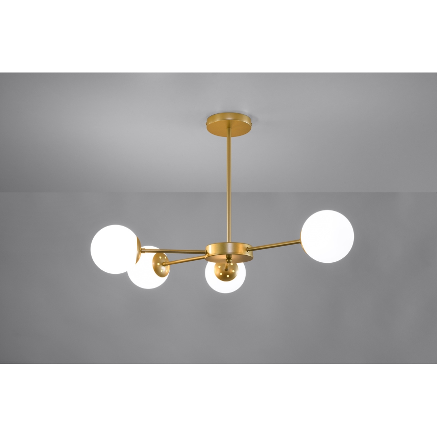 Luster na šipci MATI 4xG9/20W/230V zlatni