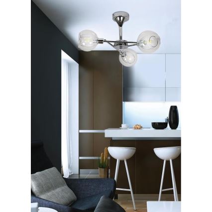Luster na šipci OZZO 3xE14/40W/230V