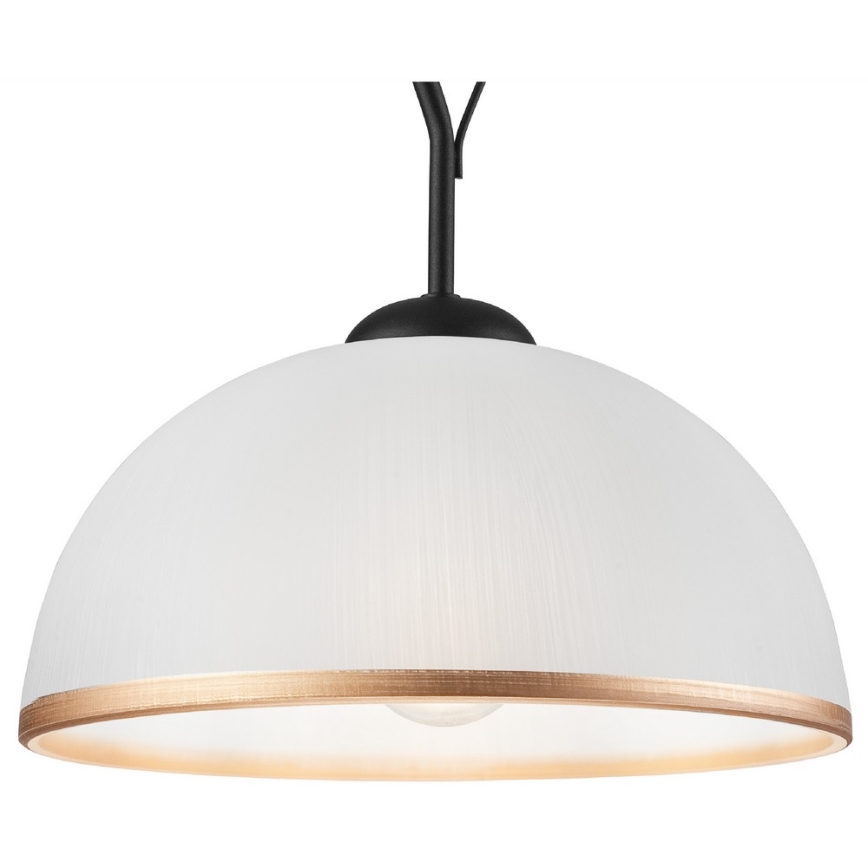 Luster na šipci RETRO 1xE27/60W/230V mat crne boje