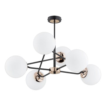 Luster na šipci SAGITO 6xE14/10W/230V zlatna