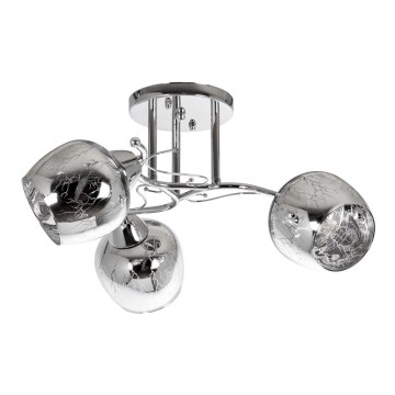 Luster na šipki 3xE27/60W/230V