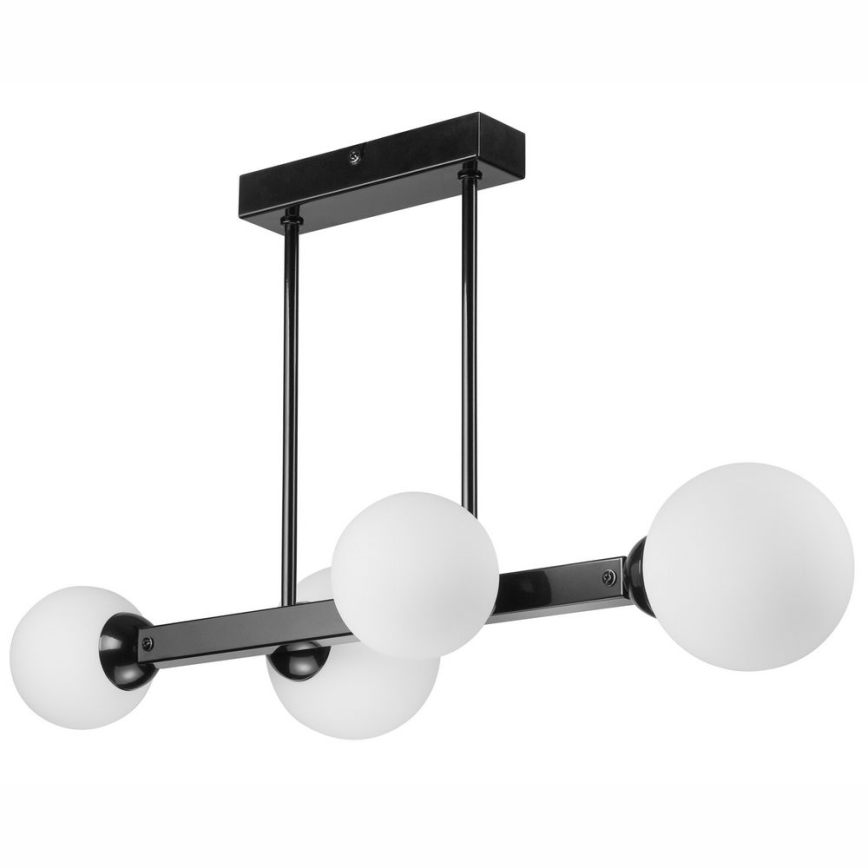 Luster na stalku ASTRO 4xG9/5W/230V crna