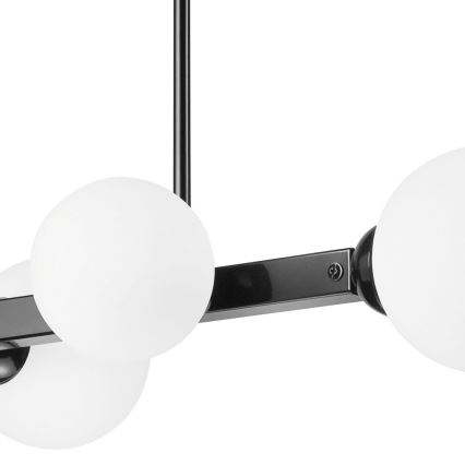 Luster na stalku ASTRO 4xG9/5W/230V crna