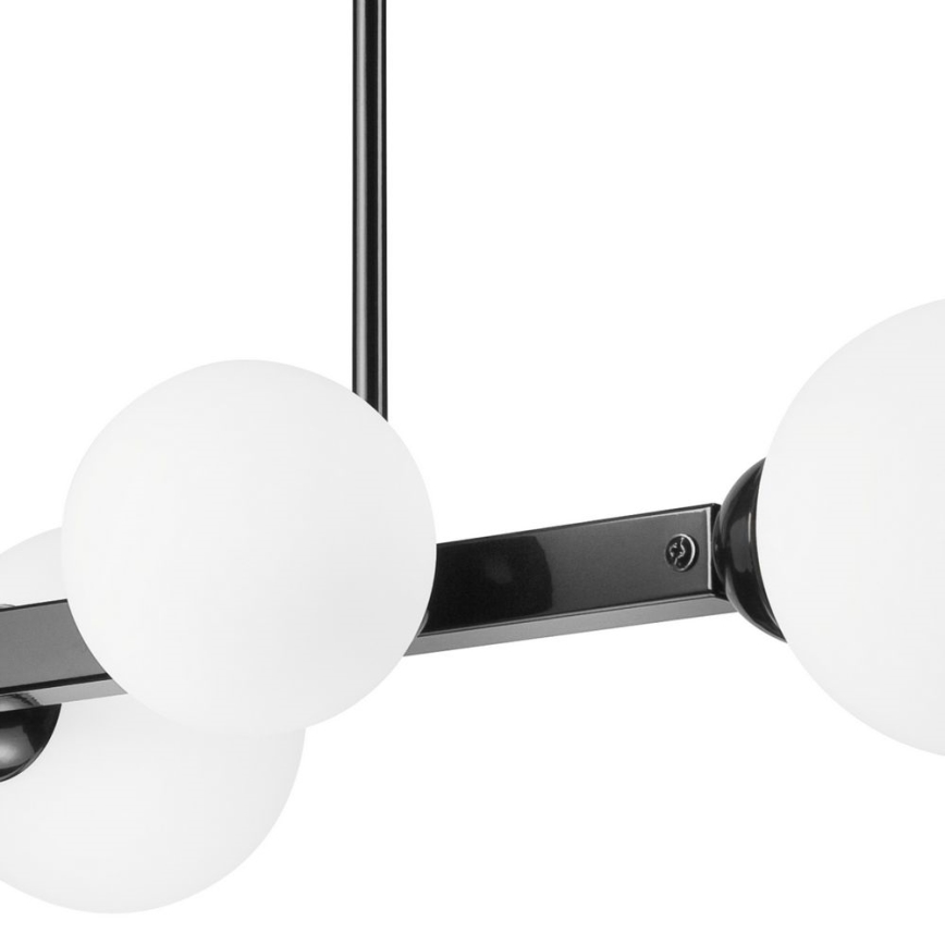 Luster na stalku ASTRO 4xG9/5W/230V crna