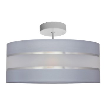Luster na stalku HELEN 3xE27/15W/230V siva/sjajni hrom
