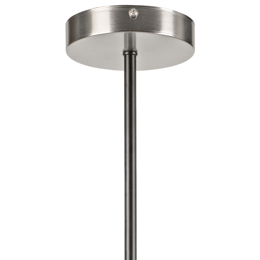 Luster na stalku LILOU 4xE14/5W/230V mat hrom/dimljeno staklo
