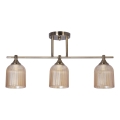 Luster na štangi 3xE14/60W/230V mesing