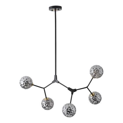 Luster na štangu GALILEA 5xG9/15W/230V siva