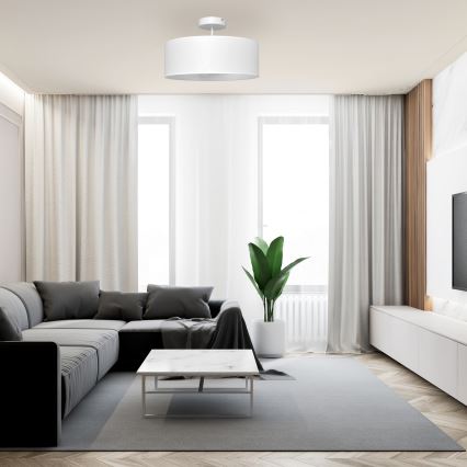 Luster na štapu ALBA 3xE27/15W/230V bela