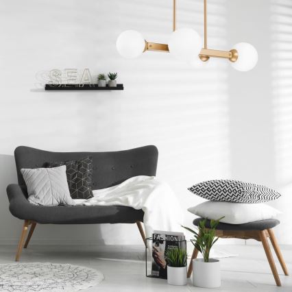 Luster na štapu ASTRO 4xG9/5W/230V zlatna