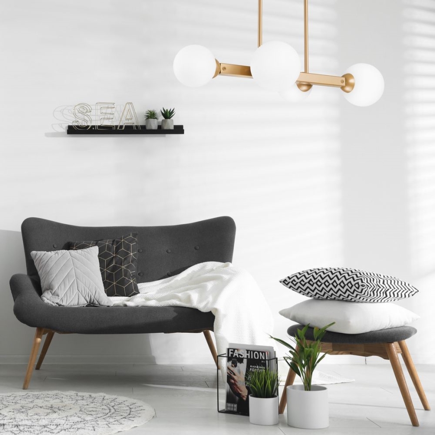 Luster na štapu ASTRO 4xG9/5W/230V zlatna