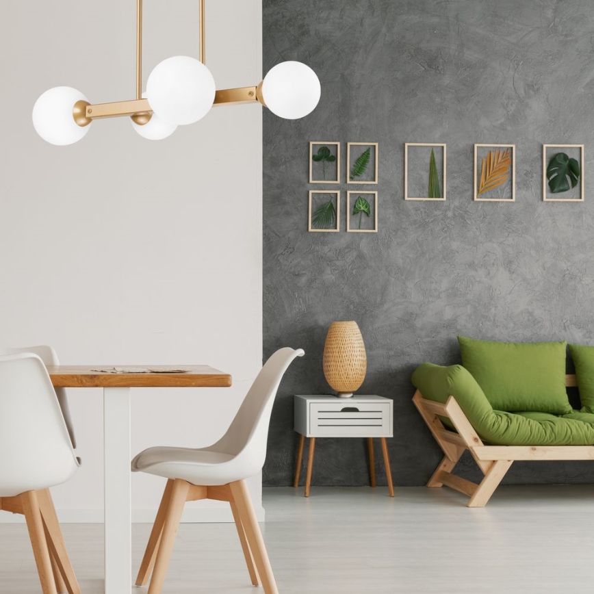 Luster na štapu ASTRO 4xG9/5W/230V zlatna