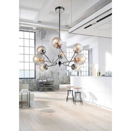 Luster na štapu BEST 8xE14/40W/230V