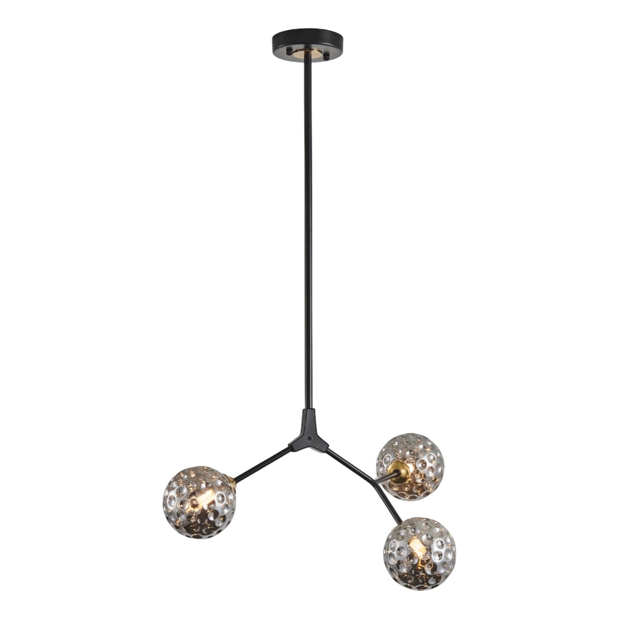 Luster na štapu GALILEA 3xG9/15W/230V sivi